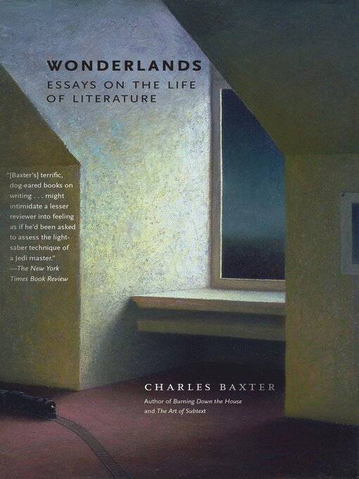 Title details for Wonderlands by Charles Baxter - Wait list